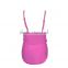 Wholesale Ladies Beautiful high cut Sexy pink One Piece Bathing Suits