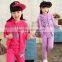 AS-598G 2017 autumn baby girl set coat+ hoodies+pants 3pcs kids clothing sets teenager girl set