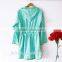 Wholesale Lady fashion 100% cotton bathrobe made in china