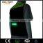 USB rechargeable battery heated reflective vest for running or cycling