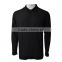 Long Sleeve Knit Shirt Collars For Polo Shirt for men 100% Cotton