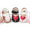Heart Design Leather Baby Shoes, Leather Sandals for Baby