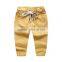 Wholesale autumn cotton printing boys baby pants trousers