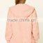 Guangzhou Shandao OEM High Quality Design Winter Women Long Sleeve Pink Shearling Real Mink Fur Coat