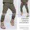 Fashion army military green pant for men