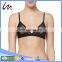 Top Sale soft-cup bralette wire free bra sexy lingerie lace bra