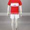 Rose Team-The Prince of Tennis New Japanese Tennis Team Summer Uniform White Anime Sexy Halloween Carnival Costume