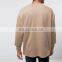 Oversized Longline Sweatshirt With Double Sleeve & Print