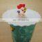 Factory Direct Supply Replaceable Sunflower Design Silicone Sealed Cup Cover