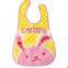 2017 New Design Detachable Baby Bibs Waterproof Saliva Towel Lunch Newborn Cartoon Bibs