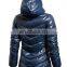 Custom european new style woman goose down jacket for winters