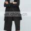 2016 Baiyimo striped texture women long black cardigan sweater