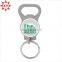Factory suppliy zinc alloy bottle opener 3d with keyring