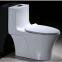 China Supplier Floor Mounted ceramic Saving Water one piece toilet Closet with slow down seat cover