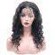 Bouncy Curl Reusable Wash Brazilian 16 For White Women Inches Full Lace Human Hair Wigs