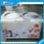 Automatic ice cream rolls machine/flat pan fry ice cream machine/frozen yogurt rolls fry ice cream machine