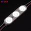 Adled Light 2835 IP67 high lumen 3 chip led module lens for 3d advertising boards