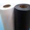 Black transparent velvet polished surface printing ID Halogen-free flame retardant PC film