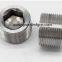 Custom Hexagon SS304 oil drain plugs SS316L casting octagonal plug NPT BSP Metric thread