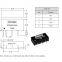 1W Fixed Input Isolated and Unregulated Single Output DC/DC Converters power supply