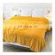 Wholesale 100% Polyester Lightweight Double Sided Flannel Fleece Blanket For Adult