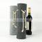 factory supply customized size felt drawstring wine bag