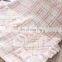 Autumn new special small fragrant wind sequined pocket check vest skirt girls skirt children's wear