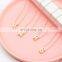 26 Letters Pendant Necklaces Simple Gold Color A-Z for Women DIY Name Necklace Jewelry Gift Initial Jewelry Clavicular Chain