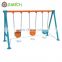 JINMIQI factory children playground equipment double baby swing for JMQ-25732