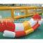 Hot sale Inflatable water floating buoy commercial 0.9mm pvc inflatable water toy 3-person towed buoy