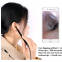 Artefact pour creuser les oreilles / Otoscope visuel / Endoscope pour oreille, nez et bouche domestique HD tri-fonction / Cuillère pour oreille visuelle