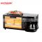ATC-BM09 Antronic 3-in-1 breakfast maker with oven, coffee maker and frying pan