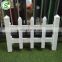 Cheap Small Plastic pvc fence panels for Garden Lawn edging