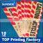 Custom advertising printing removable logo die cut vinyl sticker-Ly