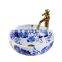 Blue And White Ceramic artistic hand wash sink basin
