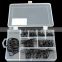 in stock 75pcs Fishing Casting  Rod Guide Set Stainless Steel and Ceramic Guide Hole Over Wire Loops