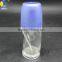 50ml Oblique Clear Roll on Glass Bottle