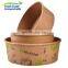 Factory eco-friendly custom printing salad kraft paper bowl