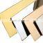 304 HL Polished Mirror And Golden Mirror Stainless Steel Elevator Decorative Sheet