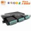 Rack mounted  96 port 5U ODF distribution box Fiber Optical Patch panel with pvc patch rj45 pigtail connector