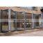 Aluminium frame double glazed tempered glass exterior folding accordion doors