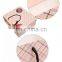 custom logo high quality paper bag with ribbon handle papier packaging bag