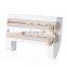 Kitchen Roll Wall Mounted Double Knife Plastic Wrap Storage Rack Paper Towel Holder