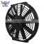 12'' universial plastic 10 straight blades slim car push/pull electric cooling air radiator fan 1730 CFM 2250 RPM