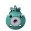 COVNA DN150 6 inch 2 Way Double Flange Type Cast Steel Lever Operated Ball Valve upvc/brass/stainless