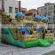 Widely used commercial inflatable bouncy castle with water slide princess theme slide inflatable