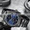 MINI FOCUS MF0230G China Movt Blue Dial Black Stainless Steel Quartz Mens Good Quality Watches