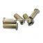 Wholesale Stock Size 2.8*9MM Metal Stainless Steel Semi Hollow Rivets