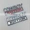 Customized Zinc Alloy Metal Chrome Enamel Paint Gelatin Sponge Car Emblem