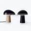 Nordic Table Lamp Resin Modern Home Decoration Table Light Living Room Mushroom Desk Lamps